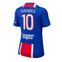 Stroje piłkarskie Paris Saint-Germain Ousmane Dembele #10 Koszulka Podstawowej dla damskie 2026-27 Krótki Rękaw